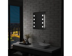 Oglinda cu LED de perete de...